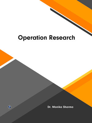 cover image of Operation Research